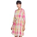 Max Women39s Printed Short Sleeves Midi Dress