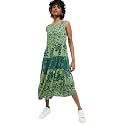 Max Women39s Rayon Printed Midi Dress Ankle