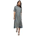 Max Women39s Rayon Shirt Maxi Dress