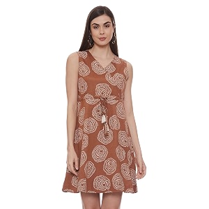 Max Womens Rayon Wrap Maxi Dress