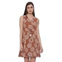 Max Women39s Rayon Wrap Maxi Dress