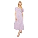 Max Women Cotton Calf Length Night Gown