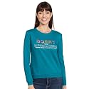 Max Women Cotton Printed Round Neck Sweatshirt
