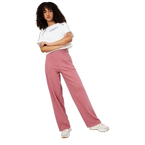 Max Women Loose Mid Rise Solid Athleisure