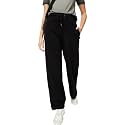Max Women Loose Mid Rise Solid Athleisure