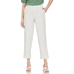 Max Women Solid Woven Formal Regular Fit
