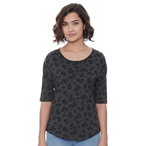 Max Womens Floral Regular Fit Top