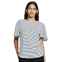 Max Women Women Textured Knitted Ruched Sleeves