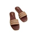 Max womens Su25wffs6016 Flat Sandal