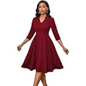 Max2co Midi Dresses for Women Semi Formal