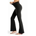 Maxbee Flare Yoga Pants with Pockets for