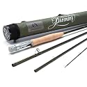 Maxcatch Premier X Fly Fishing Rod, IM8 Graphite, MOD Fast Action, 3-12WT, with Carrying Case
