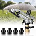 Maxcheck 1 Pcs 1-1/4" Agriculture Farm Irrigation Sprinkler Spray Gun Head