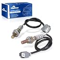 Maxfavor 2Pcs Oxygen Sensor Direct Replacement for Honda 2005 2004 2003 2002 2001 Civic 1.7L O2 Sensor 234-4092 234-4123 Upstream Downstream 02 Sensor（D17A7 Engine Only
