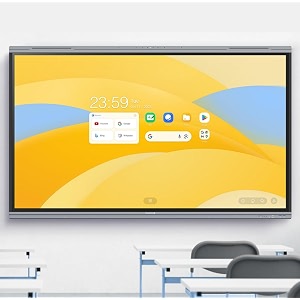 maxhub digital board 7534  u3 series  4k uhd display  tv flicker-free amp low blue light  android 13  8gb ram  64gb rom  8-mic array  intelligent touchscreen 50 points