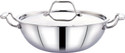 Maxima kadhai with lid Kadhai 30 cm diameter with Lid 5.6 L capacity (Triply, Induction Bottom)