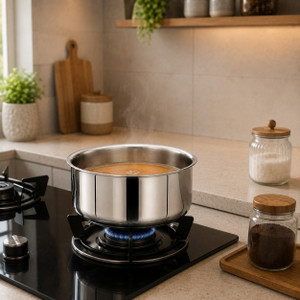 Maxima Triply Stainless steel tope with lid