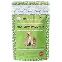 Mushroom Complex for Dogs & Cats – 25%+ Beta Glucans – Fruiting Body Extract Blend (Turkey Tail, Reishi, Maitake, Shiitake) – Immune & Gut Support – No Mycelium, No Fillers – 250 Servings