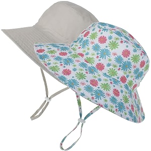 MaxNova Baby Sun Hat Large Brim Toddler