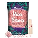 Maxpearl 2.5LB Hard Wax Beads for Hair Removal, Natural Rose Formula - Brazilian Waxing, Sensitive Skin, Face, Underarms, Legs, Back, Chest and More, with 20 Wax Sticks, Pink