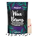 Maxpearl 2.5LB Hard Wax Beads for Hair Removal, Men’s Coarse Hair Formula - Brazilian Waxing, Sensitive Skin, Face, Underarms, Legs, Back, Chest and More, with 20 Wax Sticks, Black