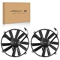 maXpeedingrods Cooling Fans Driver & Passenger Side for Mercedes-Benz 300E