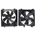 maXpeedingrods Radiator and A/C Condenser Cooling Fan for Honda Accord 2008-2012, for Acura RDX 2013-2015, for Honda Crosstour 2012-2015 HO3115148 19015R70A01