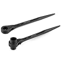 MAXPOWER 2PCS Spud Scaffold Wrench 7/8" x 3/4", 19 x 21mm Low Profile