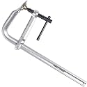 MAXPOWER 12-inch F Clamp, 4-3/4" Throat, Forged Full Steel Bar Clamp