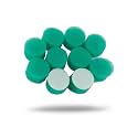 Maxshine 10 Pieces MN01 Mini Polisher and Accessories - 15mm (0.59”) Green Polishing Pads, Great for Small Area Polishing &amp; Buffing in Car Detailing - Professional Auto Detailing Tools