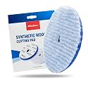 Maxshine 6” Universal Synthetic Wool Cutting Pad – Heavy-Duty Hook &amp; Loop Buffing Pad for DA &amp; Rotary Polishers – Professional Car Detailing Pad for Paint Correction, Defect, Scratch &amp; Swirl Removal