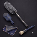 MAXSUN Long handle duster, small brush, AC Vent Cleaner Brush, Cleaning Cloth, Small Duster Combo