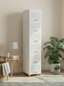 MAXTID 6 Layer White Organizer Cabinet for