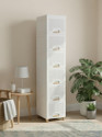 MAXTID 6 Layer White Organizer Cabinet for