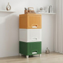 MAXTID Shelf Organizers Yellow White Green Plastic