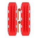 MAXTRAX | MKII FJ Red Vehicle Recovery Board | for 4WD, UV-Stabilized Flexible Nylon Material (MTX02FJR)