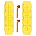 MAXTRAX | MKII Blaze Yellow Recovery Boards Pair | Heavy Duty Off-Road Traction Tracks for Sand Mud Snow Overlanding (MTX02BY)