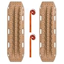 MAXTRAX| MKII Desert Tan Recovery Boards Pair | Heavy Duty Off-Road Traction Tracks for Sand Mud Snow Overlanding (MTX02DT)