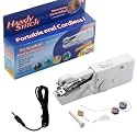 Maxwell Electric Handy Stitch Sewing Handheld Cordless Portable Sewing Machine for Home Tailoring, Hand Machine | Mini Silai | White Hand Machine