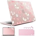 May Chen for M5 MacBook Air 13.6 Inch Case 2026 2025 2024-2022 Release M5 A3449 M4 A3240 M3 A3113 M2 A2681, Plastic Hard Shell Case for MacBook Air 13.6" with Retina Display, Ribbons Girly
