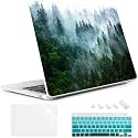 May Chen for M5 MacBook Air 13.6 Inch Case 2026 2025 2024-2022 Release M5 A3449 M4 A3240 M3 A3113 M2 A2681, Plastic Hard Shell Case for MacBook Air 13.6" with Retina Display, Forest