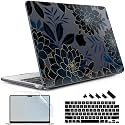 May Chen for M5 MacBook Air 13.6 Inch Case 2026 2025 2024-2022 Release M5 A3449 M4 A3240 M3 A3113 M2 A2681, Plastic Hard Shell Case for MacBook Air 13.6" with Retina Display, Luxury Dahlia