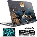 May Chen for M5 MacBook Air 13.6 Inch Case 2026 2025 2024-2022 Release M5 A3449 M4 A3240 M3 A3113 M2 A2681, Plastic Hard Shell Case for MacBook Air 13.6" with Retina Display, Starry Mountain