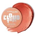 Maybelline Cloudtopia Blush for Cheeks and Lip Mousse, Ultra-Vivid, Pigmented Formula for Up to 14HR of Blush and Lip Makeup Color, Solar Serenity, 1 Count