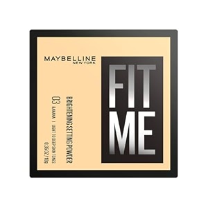 maybelline fit me loose powder 16h brightening pore-blurring oil-control waterproof longlasting natural coverage - 03