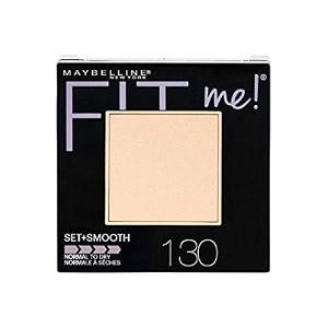maybelline new york fit me set  natural smooth powder makeup medium buffdry normal skin 03 oz516 gram beige