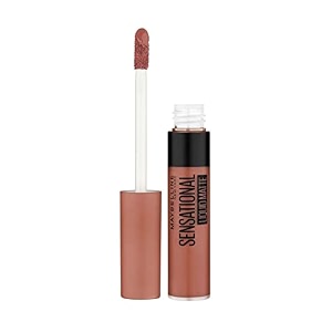 maybelline new york sensational liquid matte lipstick nu01 bare it all