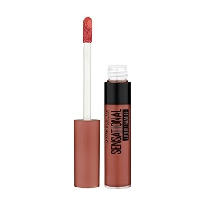 maybelline new york sensational liquid matte lipstick nu02 strip it off