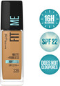 MAYBELLINE NEW YORK Fit Me Matte + Poreless Foundation Natural Matte - Shade 339 Foundation