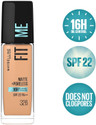 MAYBELLINE NEW YORK Fit Me Matte+Poreless Liquid Foundation 326 Warm tan | 16 HR Oil Control, 30 ml Foundation
